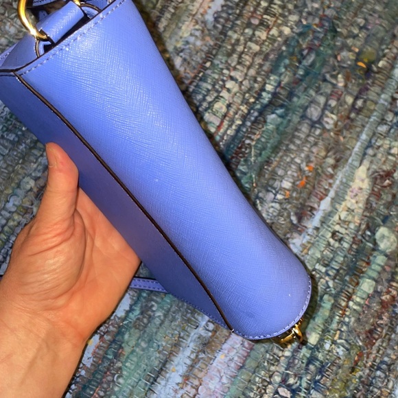 Kate Spade Blue Crossbody Bag with Gold Hardware - Picture 9 of 11